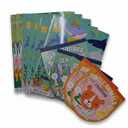 COLORING & ACTIVITY BOOK 40 PAGES (6 PACK), SEA CREATURES STICKER BOOK OVER 1200 STICKERS (4PACK)