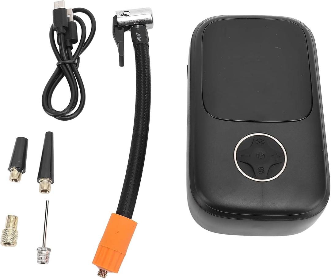 Cordless Tire Inflator Professional Fast Inflation Efficient 2000mAh Portable Car Tire Pump with Light for Motorcycle Bikes Cars Electric Scooter