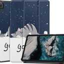 Case for Nokia T20 Tablet Case 10.36 Inch 2021, Folding Folio Ultra-Thin PU Leather Stand Case Cover for 10.36 Nokia Tablet T20 TA-1392 TA-13797 TA-1394 2021 Lazy Cat