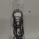 Amazer Black Shower Curtain Hooks, Decorative Shower Curtain Hooks, Shower Hooks for Shower Curtain Rust Proof Stainless Steel Shower Curtain Hooks Set of 12