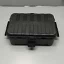 Flemoon Large Outdoor Electrical Box (12.5 x 8.5 x 5 inch), IP54 Waterproof Extension Cord Cover Weatherproof, Protect Outlet, Plug, Socket, Timer, Power Strip, Holiday Light Decoration, Black