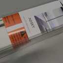 AOSKY Cordless Blackout Roller Shades, 29" W x 72" H, Linen Cream