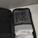 Samsers Foldable Keyboard and Mouse, Folding Bluetooth Keyboard Mouse Combo with Backlight, 2.4G + BT5.0 x 2, Full-Size Travel Keyboard & Portable Wireless Mouse for Windows/Android/iOS/Mac OS, Black (Elegant Black - Backlit)