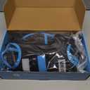Dog Lift Harness for Large Male Dogs, 2-in-1 Detachable Support Harness, Full Body Carrying with 4 Handles, Dog Sling for Large Dogs Hind Leg Support (Black, X-Large)