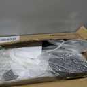 HOOBRO Freestanding Towel Rack for Bathroom, 2 Tier Decorative Bamboo Blanket Rack, Quilt Display Stand with Storage Shelf, 16.5" L x 9.4" W x 30.5" H, Bedroom, Living Room, Black BK02LB01