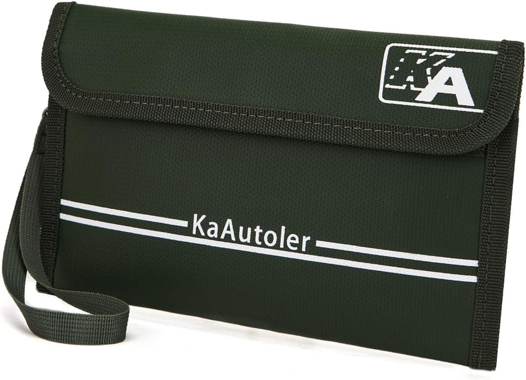 Signal Blocking Bag for Phones and Car Keys, Wallet Shielding Pouch Privacy Protective Case,Anti-Theft Tracking,Cell Phone Bluetooth/WiFi/GPS/Phone Bag (Green)