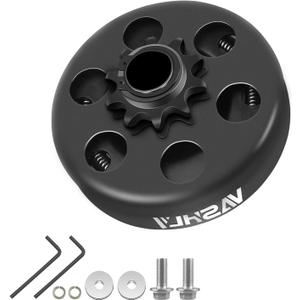 VASHLY Go Kart Clutch 3/4" Bore 10 Tooth for #40/41/420 Chain Predator 212 Centrifugal Clutch 10T for Go Kart Minibike and Fun Kart Engine