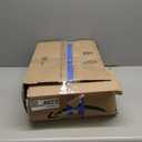 Lessymo 8 x 10 Area Rugs for Living Room- Machine Washable Area Rugs Boho Faux Wool Low Pile Area Rug for Bedroom Floral Medallion Vintage Rugs with Non-Slip Rubber, Kid & Pet Friendly, Blue Brown