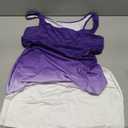 Nimsruc Women Casual Sexy Tank Top Bodycon Dress Summer Pencil Sleeveless Basic Midi Club Dresses (Purple, XL)