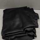 MIULEE Back Tab Blackout Curtains 120 Inch Long 2 Panels Set for Living Room Bedroom Privacy, Halloween Black Rod Pocket/Pinch Pleated Extra Long Thermal Insulated Room Darkening Light Blocking Drapes