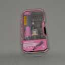 WORKPRO Cordless Rotary Tool Kit with 71pcs Accessories, 3 Variable Speeds, USB Rechargeable Mini Rotary Tool for Engraving, Sanding, Polishing, Carving, Cutting, DIY Crafts - Pink Ribbon