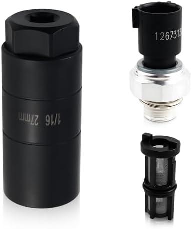 Engine Oil Pressure Sensor Socket OEM#12673134,Car Oil Sending Unit & Oils Pressure Switch Socket Compatible with Hummer Buick GMC,Oils Sensor Sockets Car Accessories with 3/8" Drive