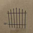 Thealyn metal garden fence 32 in height by 24 in width