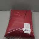 NICETOWN Red Velvet Blackout Curtains 84 inches Long 2 Panels for Bedroom, Thermal Wall Decor Soundproof Privacy Protection Panels for Home Theatre/Film Room/Stage (Rod Pocket Design)