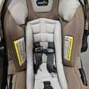 Evenflo Pivot Infant Car Seat (Latte Tan) Manufactured date: 10/17/2025)