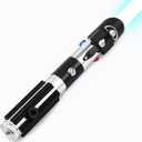 Lightsaber Dueling Light Saber with 12 RGB Colors 16 Sound Fonts and Motion Control, Force FX Lightsabers with Premium Metal Handle and Replaceable Blade, Light Sabers for Adults, Kids