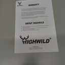 Highwild Target Stand System - AR500 Steel Shooting Target 1/2" Thick with 2x4 Stand Kit