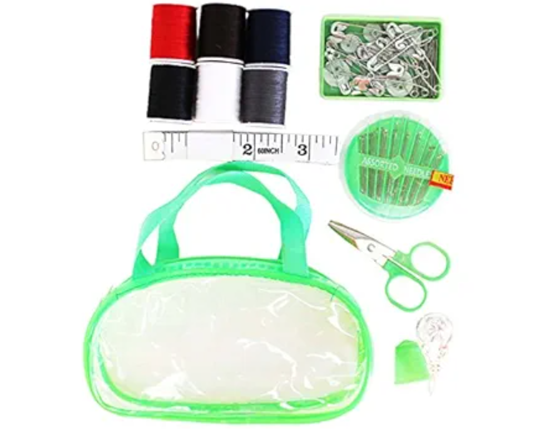 Allary 352 Home & Travel Sewing Kit with Zipper case