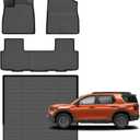 for Honda Passport Floor Mats 2026,Car Mats for Honda Passport (Trailsport & RTL Series) All Weather Floor Mat Cargo Liner Accessories