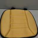 kingphenix Car Seat Cushion with 1.2inch Comfort Memory Foam, Seat Cushion for Car and Office Chair (Black)