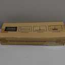 Dymoll MultiPurpose VShaped Grout Brush with 16.9" Floor Squeegee Set, Long Handle Floor Scrub Brush for Cleaning Bathroom Tile Corner Baseboards, Squeegee for Cleaning Garage Floor Window Glass