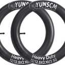 2-Pcs 12"/12.5" Heavy Duty Bike Tubes 12/12.5x2.10/2.50 AV32mm Schrader Valve 52/64-203 Inner Tubes Compatible with 12x2.10/2.50 12.5 x 2.10/2.50 Bicycle Bike Tire Tubes