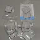 22 PCS 2X 2 Tens Unit Electrode Pads Compatible with Auvon Tens 7000 Muscle Stimulator Machine,Tens Unit Replacement Pad Reuse More Than 35-50 Times with Self Stick and Non-Irritating Designs Black