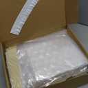 2 Pack 48" x 84" Zippered Plastic Door Cover  Heavy-Duty Plastic Sheet for Easy Room Separation, Fast Setup and Removal (Translucent)