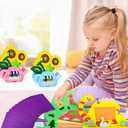 2 x Jtnohx Stiff Craft Felt Sheets, 2mm Thick Felt Fabric for Crafts, 12pcs 7 x 11.3 inch Color Felt Squares for Sewing (Purple)