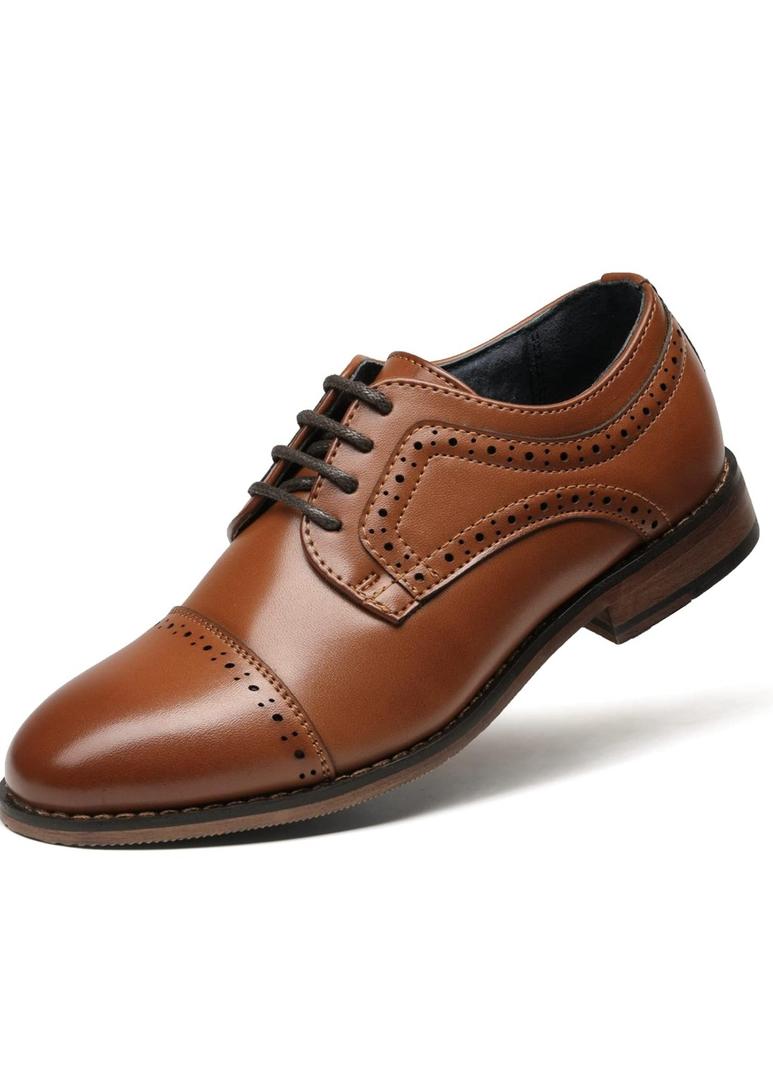 Bruno Marc Boy's Prince-K1 Classic Oxfords Dress Shoes,
