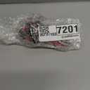 Partsam 10pcs 3/4" Red LED Clearance Marker Lights - Trailer Bullet Grommet Lights with Dual Function & 3 Wire Connection