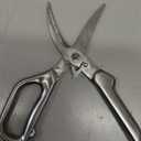 LIVINGO Kitchen Scissors - Heavy Duty Poultry Shears Sharp Cutting Food Chicken Bone Meat Vegetable for Cooking, Multipurpose Stainless Steel Utility Scissors, Safety Lock