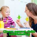 3 x 20 Pcs Finger Puppets Toys,Funny Colorful Monster Stretchy Finger Puppets,Soft Rubber Finger Doll Toys for Children's Party Favors