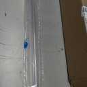 4 Pack Frameless Shower Door Bottom Seal, 1/4 x 39 Clear PVC Shower Seal Strip for 1/4 Inch Glass Shower Door Stop Shower Leaks