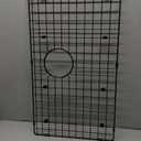Sinks Protector Matte Black 304 Stainless Steel Kitchen Sink Bottom Grid, Rack (26 L x 14 W)