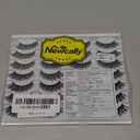 Newcally Lashes False Eyelashes Cat Eyes Wispy Natural Faux Mink Lashes 14 Pairs Pack Light Volume Short Fake Eye Lashes Multipack