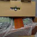 Putting Green Indoor,Wrinkle-Free Golf Mat with Auto Ball Return - Durable Solid Wood Base, Luxurious Velvet Surface - Ideal for Home or Office