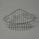 interDesign Suction Corner Shower Basket in Chrome