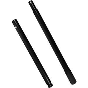 2pcs Horizontal Jack Floor Jack Handle Replacement Handle for Car Jack Trailer Jack Handle Jack Rod Jack Pole Lever Handle Jack Handle Grip Handle for Automotive Jack Car Jack Part, Black