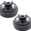 ApplianPar Pack of 2 Rear Wheel Brake Hub Drum 30 Teeth 21807-G1 for EZGO Gas 4 Cycle 91-Up RXV Golf Cart