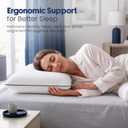 Utopia Bedding Memory Foam Pillows for Sleeping, Cooling Pillow (Standard)