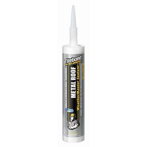Titebond WeatherMaster Metal Roof Sealant 62501 Gray 9.5 Oz.
