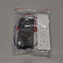 30W - Wide VoltageReplacement of Ceiling Fan Remote Control kit, 6-Speed Timing, Remote Replacement of DC Ceiling Fan Light, Black and White