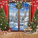 Alltten 10X8FT Christmas Backdrops for Photography Santa Pictures Backdrop Christma Back Drop Xmas Background telón de Fondo de Navidad F85