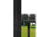 Mailbox Post for Outside,43x4x4 inch In-Ground Mount Mailbox Post