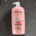 L'Oreal Paris Elvive Glycolic + Gloss Shine Boosting Conditioner, Cleanses and Smooths Dull, Porous Hair Into High-Shine, Glossy Hair, 28 Fl Oz