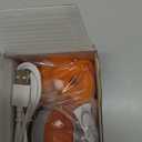 Interactive Cat Toys for Indoor Cats,The 3rd Generation Agile Moving Cat Ball with Elastic Mesh Tail,Automatic Kitten Toys for Bored Indoor Cats,Motion Activated (Orange)