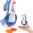 7inch Desk Goose Outfits, Mini Desktop Goose Clothes Desk Goose Accessories Set for Magnetic Goose Statue (Shark)
