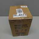 PANRANO 1 HP Submersible Water Pump 3500 GPH Portable Small Sump Pump For Pool Cover, Basements, Puddles, Gardens Ponds With 16.4 Ft Power Cord and Hose Adapters, Blue