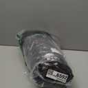 10x10 Canopy Replacement Top with Air Vent Silver Coated for Straight Leg Canopy Frame, (Black)